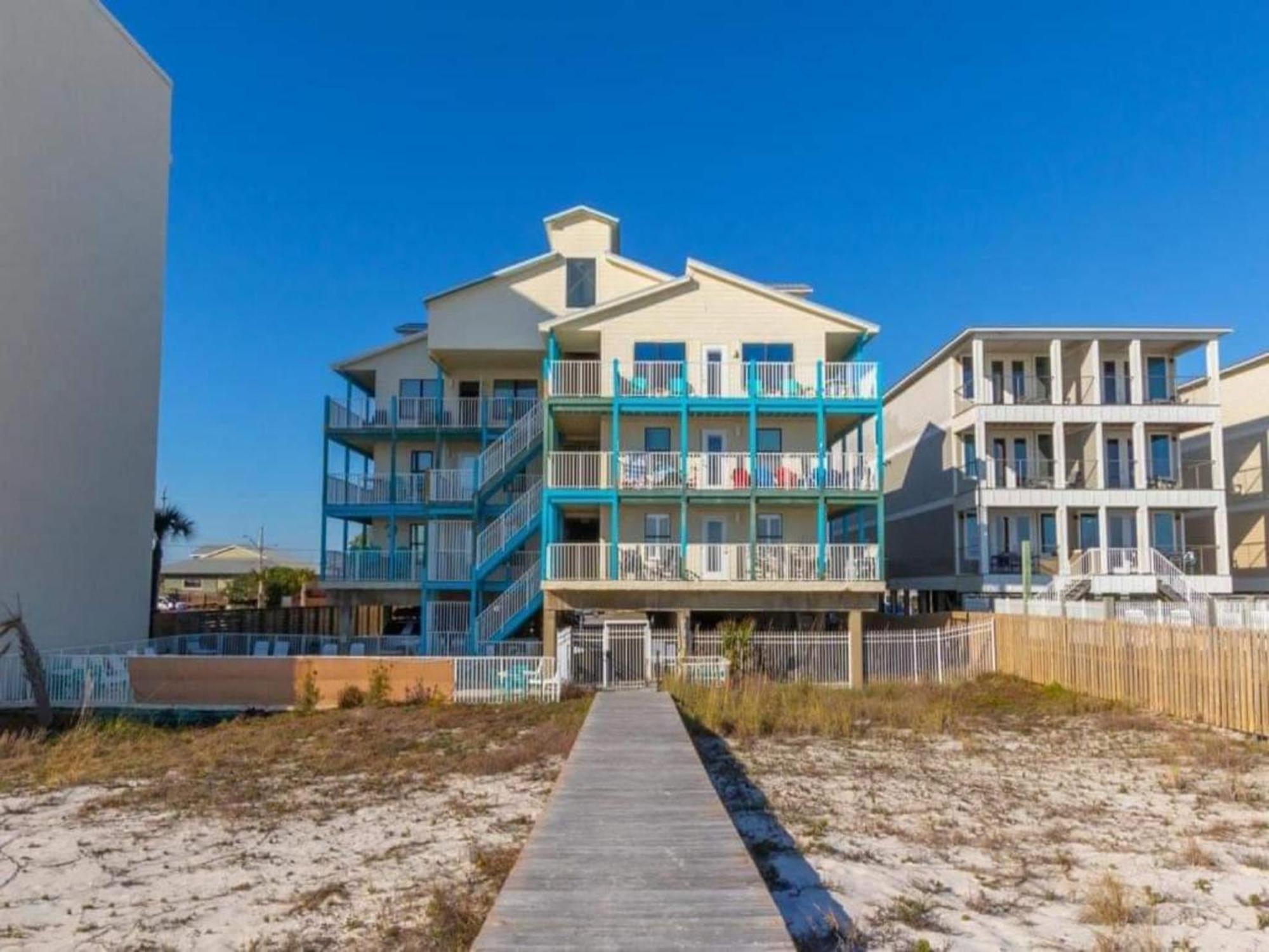 Beautiful 3 Bedroom Beachfront Condo ガルフ・ショアーズ エクステリア 写真
